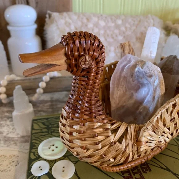 Vintage Duck Basket 🦆 - Picture 3 of 10